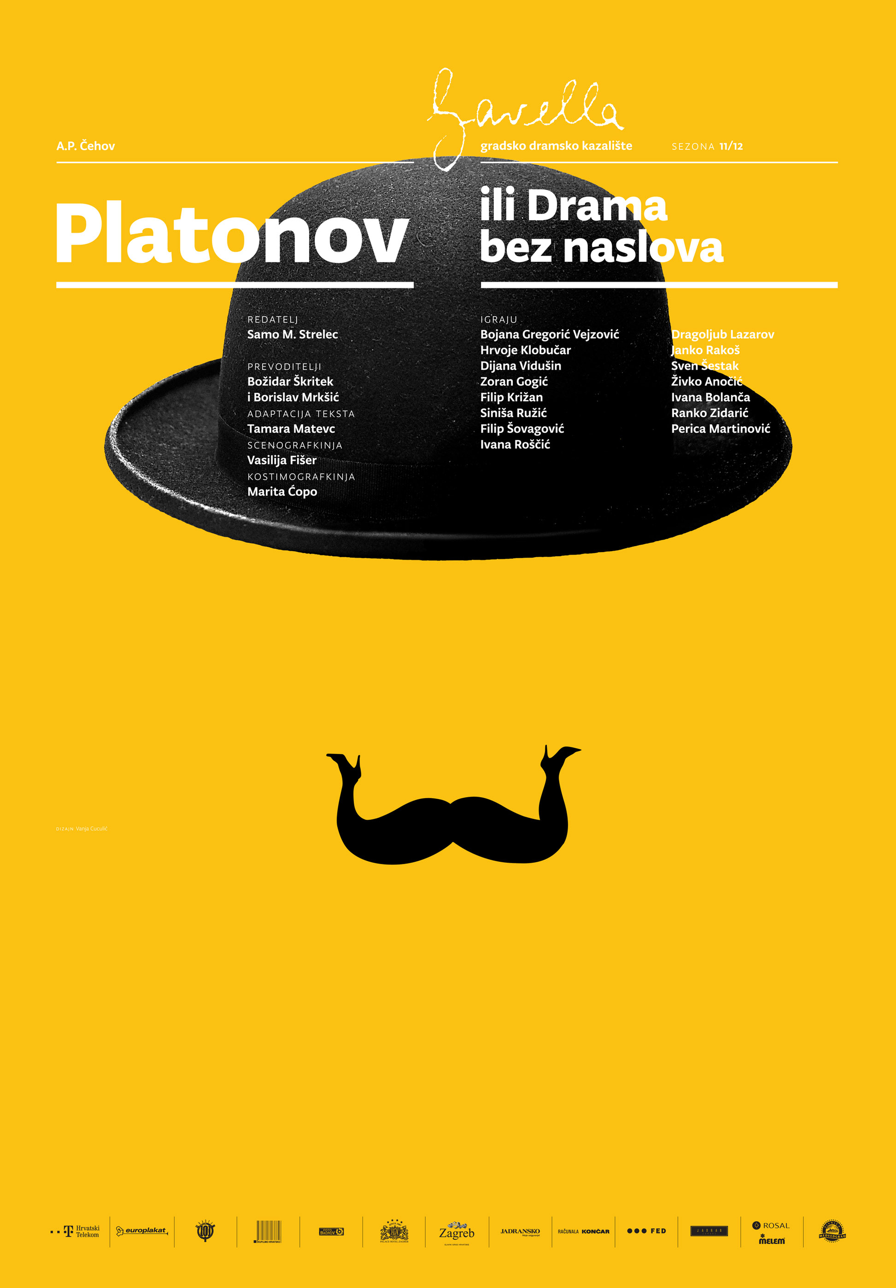 Premijera predstave "Platonov ili Drama bez naslova" A. P. Čehova
