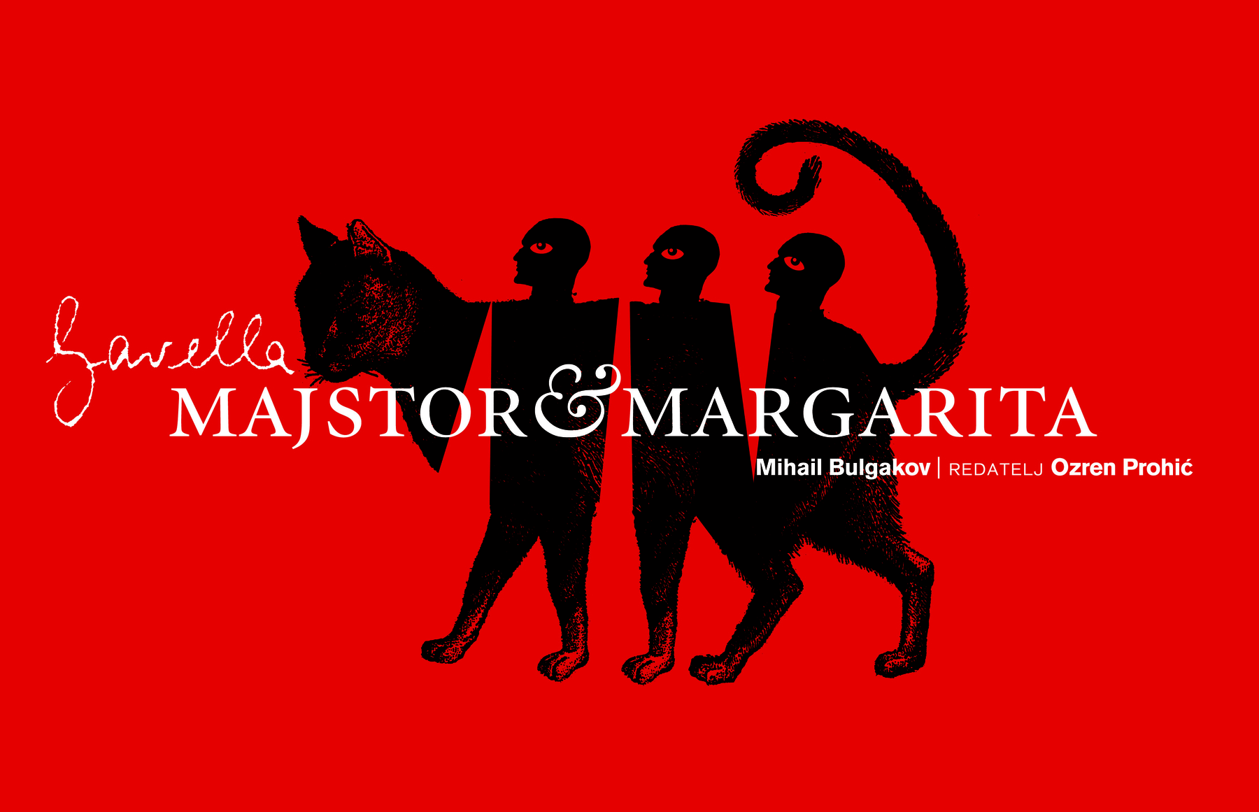plakat predstave "Majstor i Margarita"