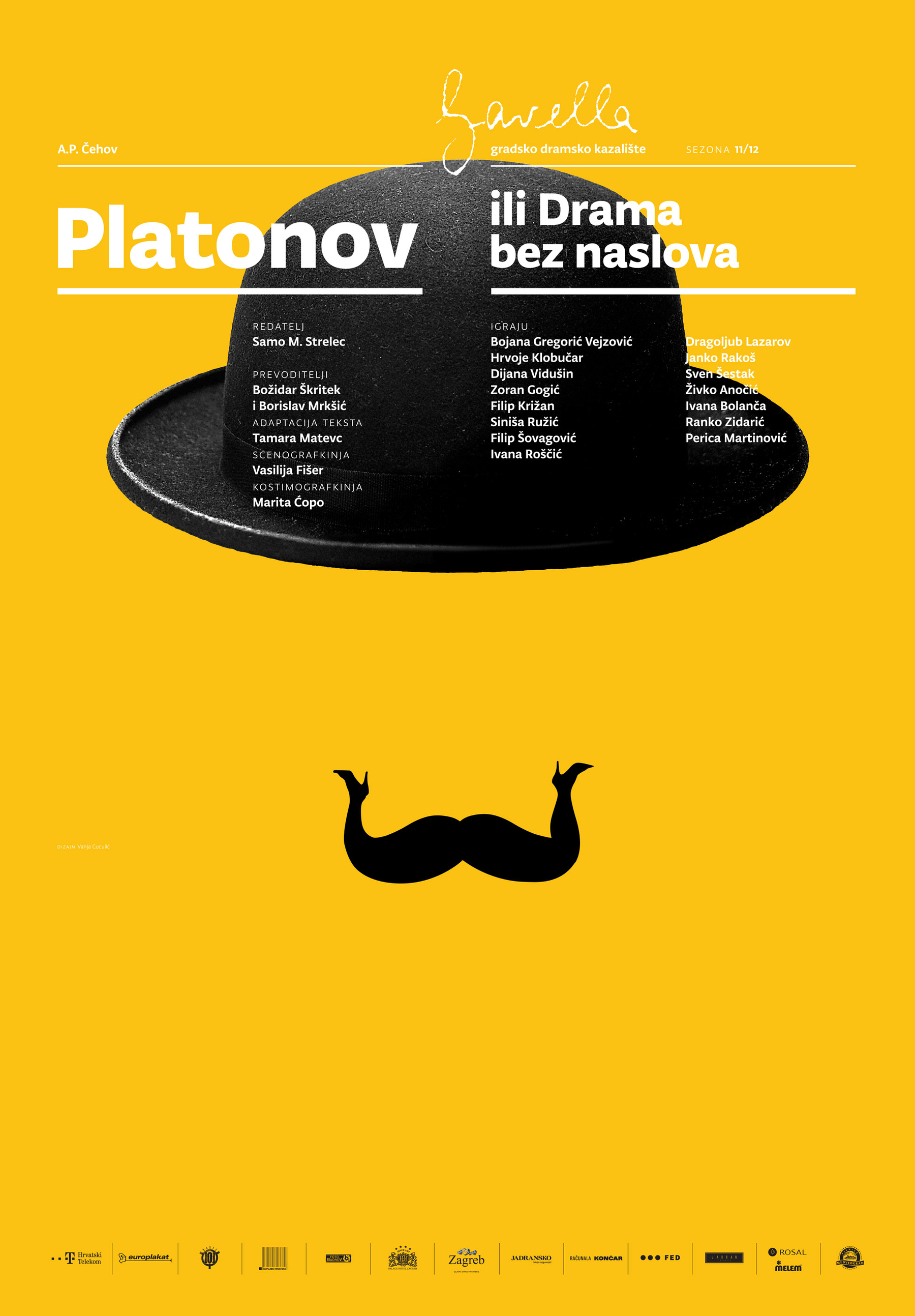Premijera predstave "Platonov ili Drama bez naslova" A. P. Čehova Premijera predstave "Platonov ili Drama bez naslova" A. P. Čehova